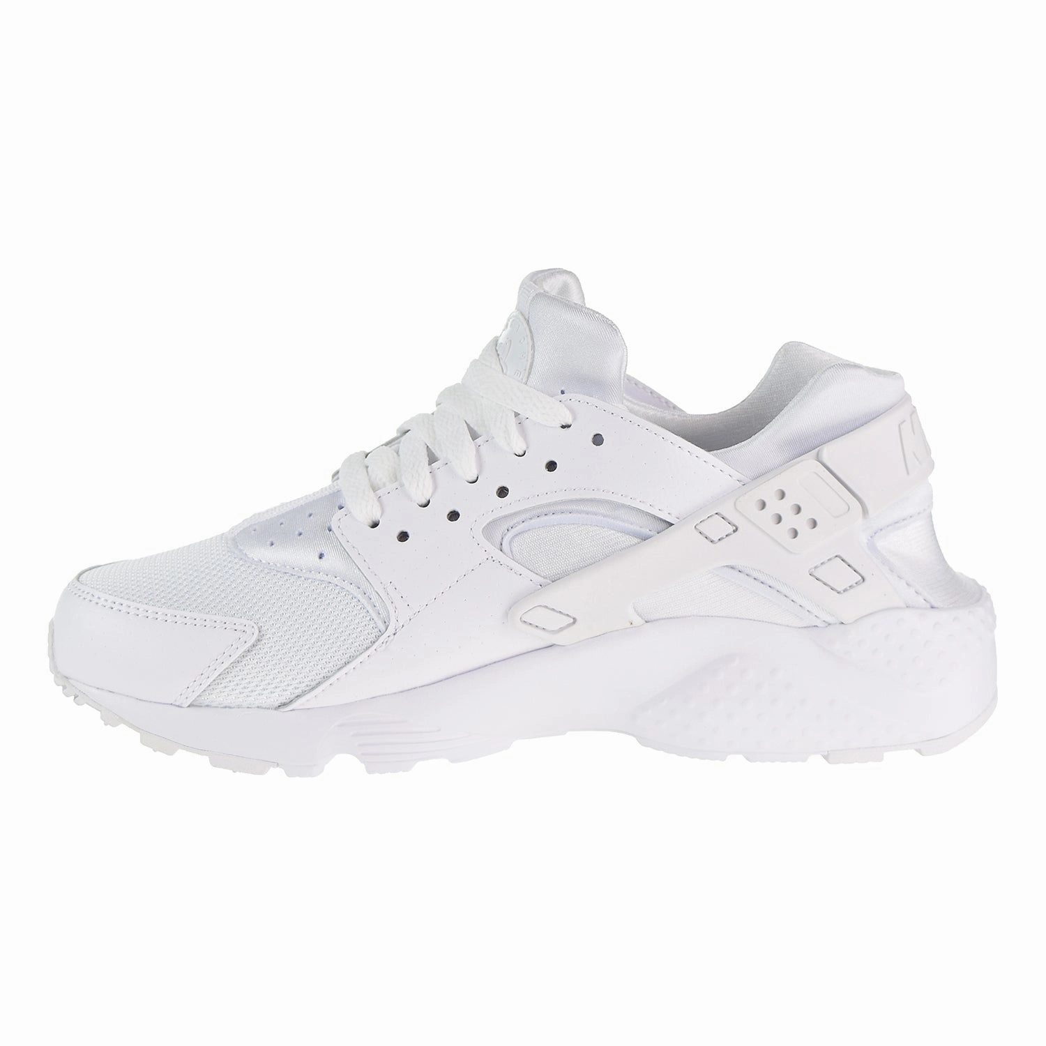 Ua Running Shoes Nike Huarache Run Big Kid's Running Shoes White/Platinum
