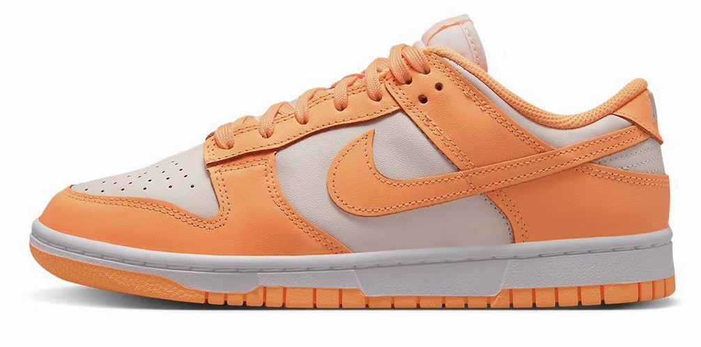Nike Dunk Low "Peach Cream" Women's Plantar Fasciitis Shoes Asics