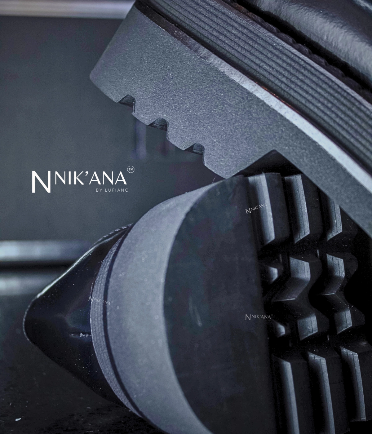 Best Running Shoes For Flat Feet Plantar Fasciitis iLVi018-Lace up: Black