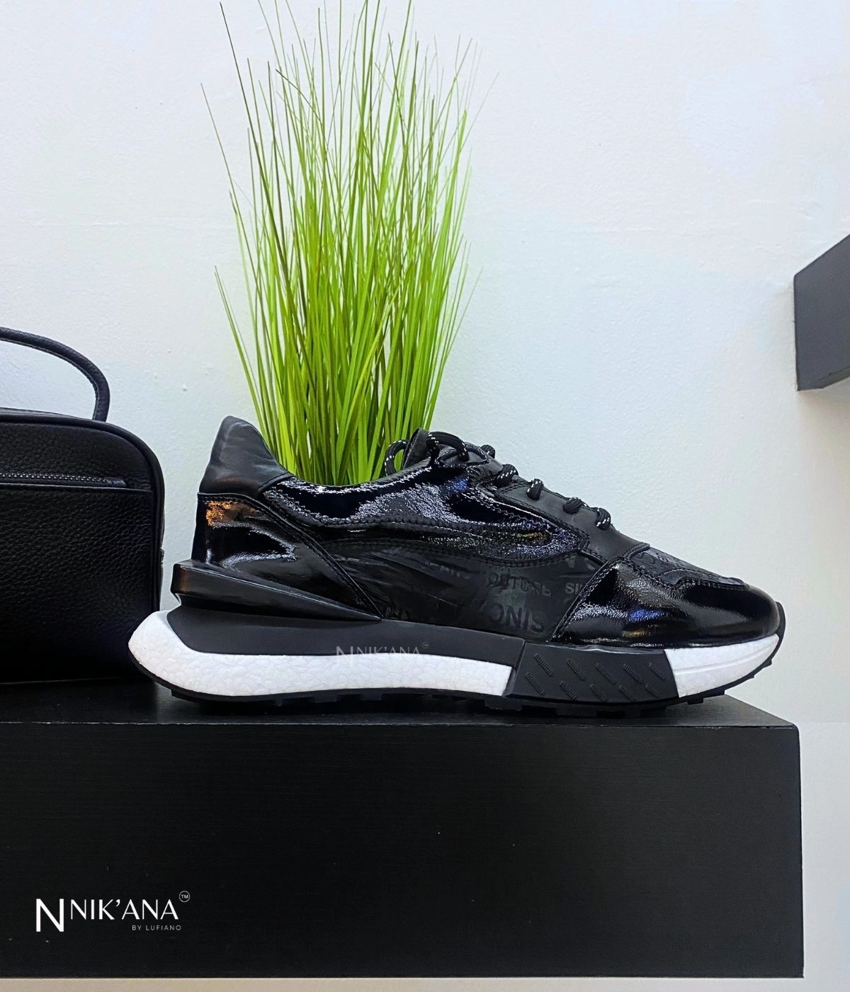 Pilcro Slingback Espadrille Flats iLVi019-Lace up: Black