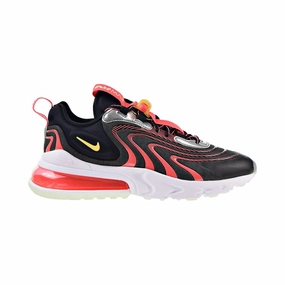 Nike Air Max 270 React Eng Men's Shoes Black-Magic Ember-Topaz Gold Rare Asics Shoes