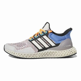 Adidas Brown Shoes adidas Ultra 4D Chalk Blue Fusion Orange Sneakers shoes HP9735