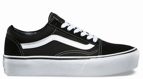 Busenitz Pro Skate Shoes Vans - Old Skool Platform Shoes | Black