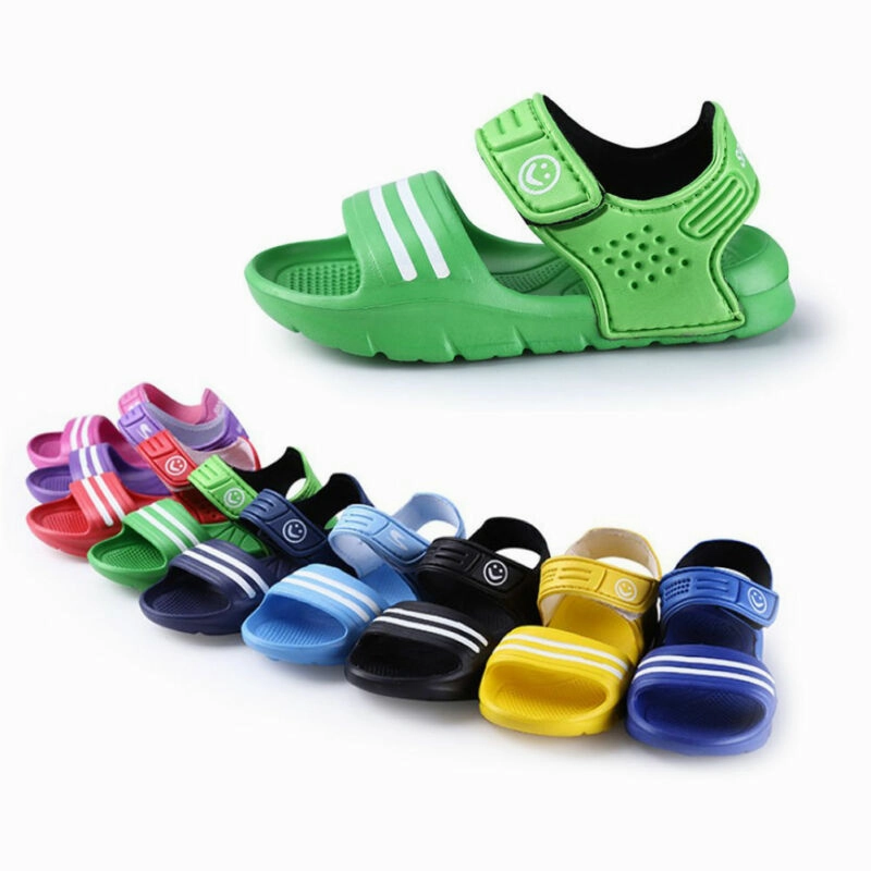 1 Pair Kids Shoes Casual Children Kids Shoes Baby Boy Closed Toe Summer Beach Sandals Flat Flat Breathable Beach Slip-On Shoes Forever Shoes Flats
