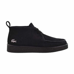Casual Shoes For Teachers Lacoste Baseshot Chukka 2251 SMA Men's Shoes Black 750sma0027-02h
