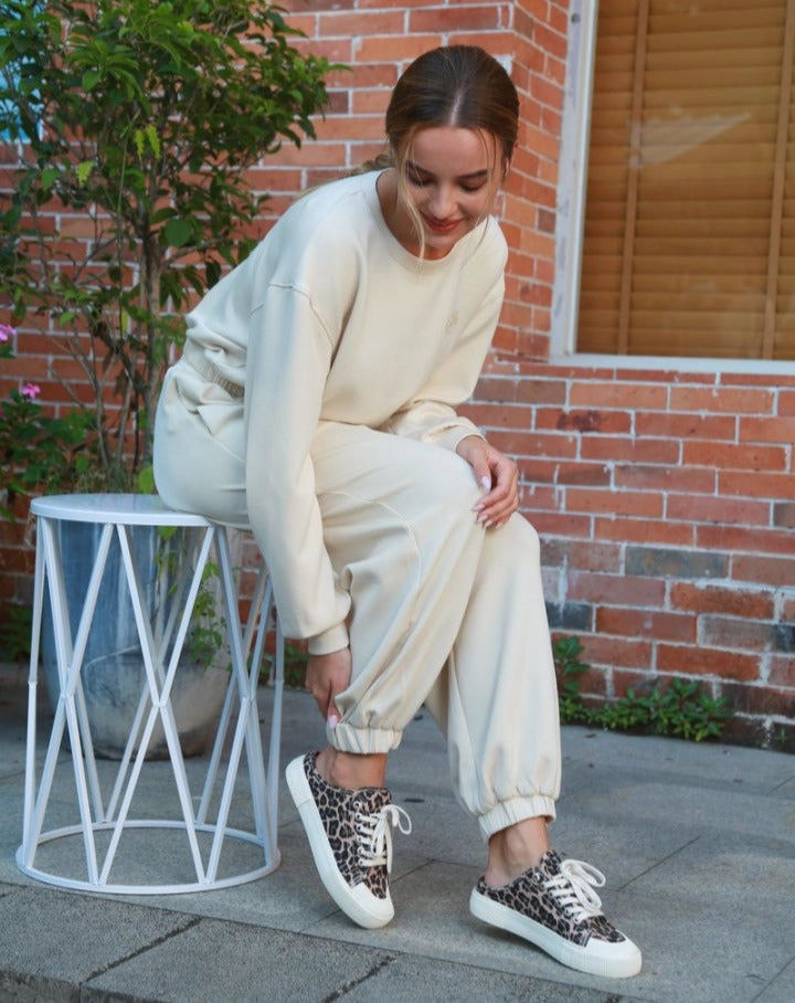 JENN ARDOR Women's Backless Canvas Mules Slip-On Loafers - Lace-Up Slipper Sneakers