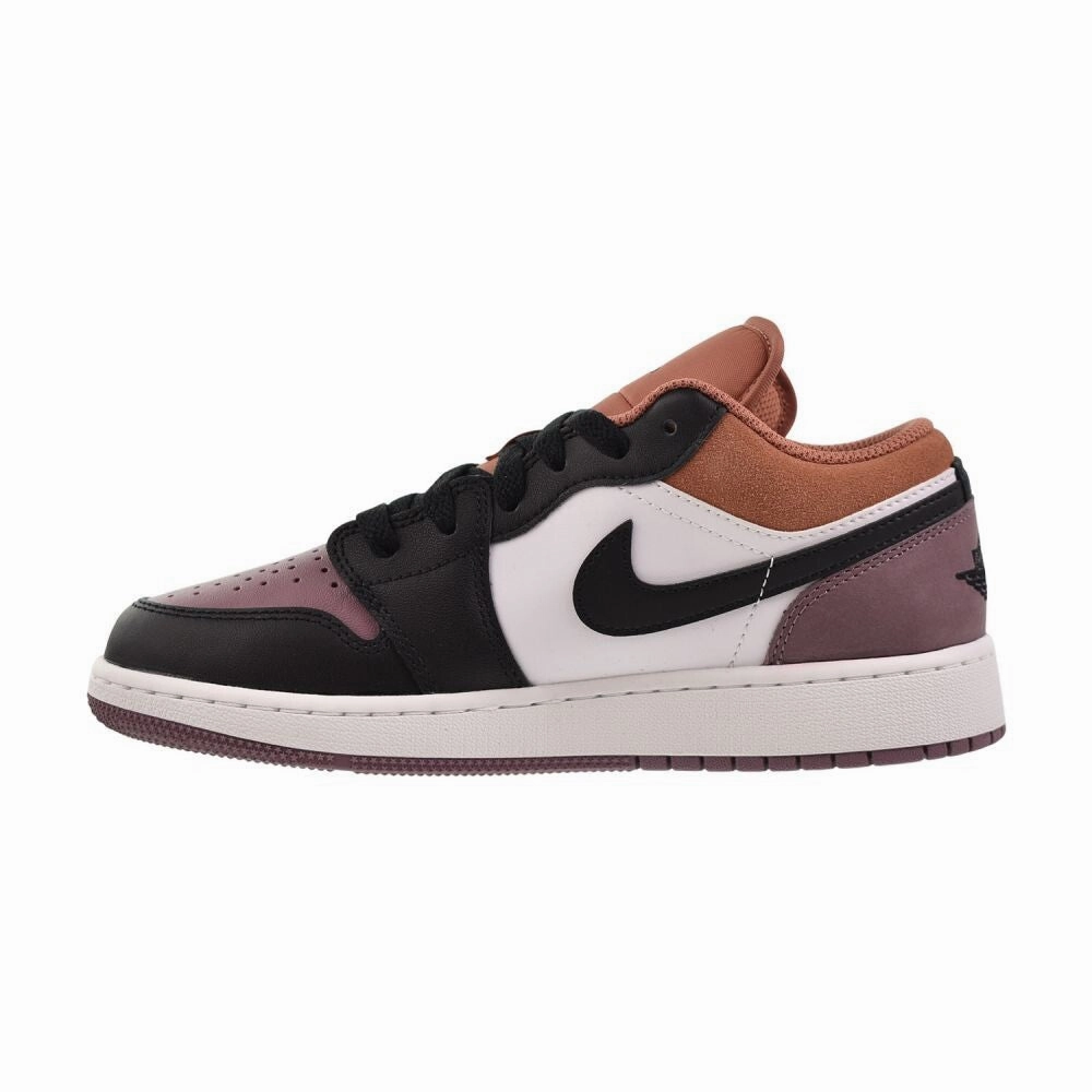 Jordan 1 Low SE (GS) Big Kids' Shoes White/Sky J Orange fb9908-102 Sneakers To Boots