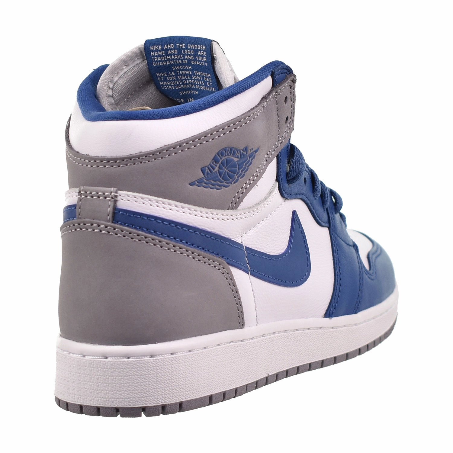 Jordan 1 Retro High OG True Blue (GS) Big Kids' Shoes True Blue-White Asics Wrestling Shoes Ex-eo Twr900