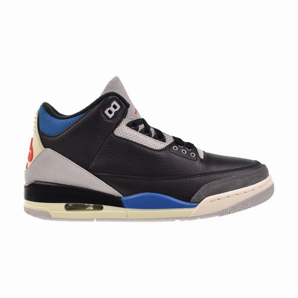 Jordan 3 Retro OG "Rare Air" Men's Shoes Black/Chile Red Paul Green Sneakers