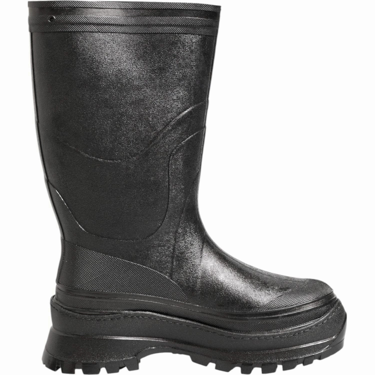 Dolce & Gabbana Metallic Black Pull On Rain Boots Men Shoes Neumel Boots