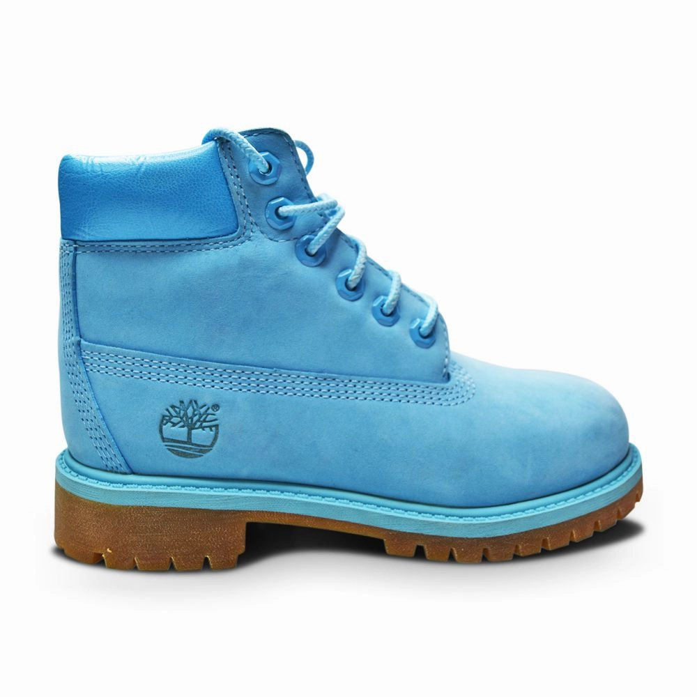 Early 2000's Skate Juniors Timberland Premium 6 Inch Boot For Youths - 0A1R4G - Norse Blue