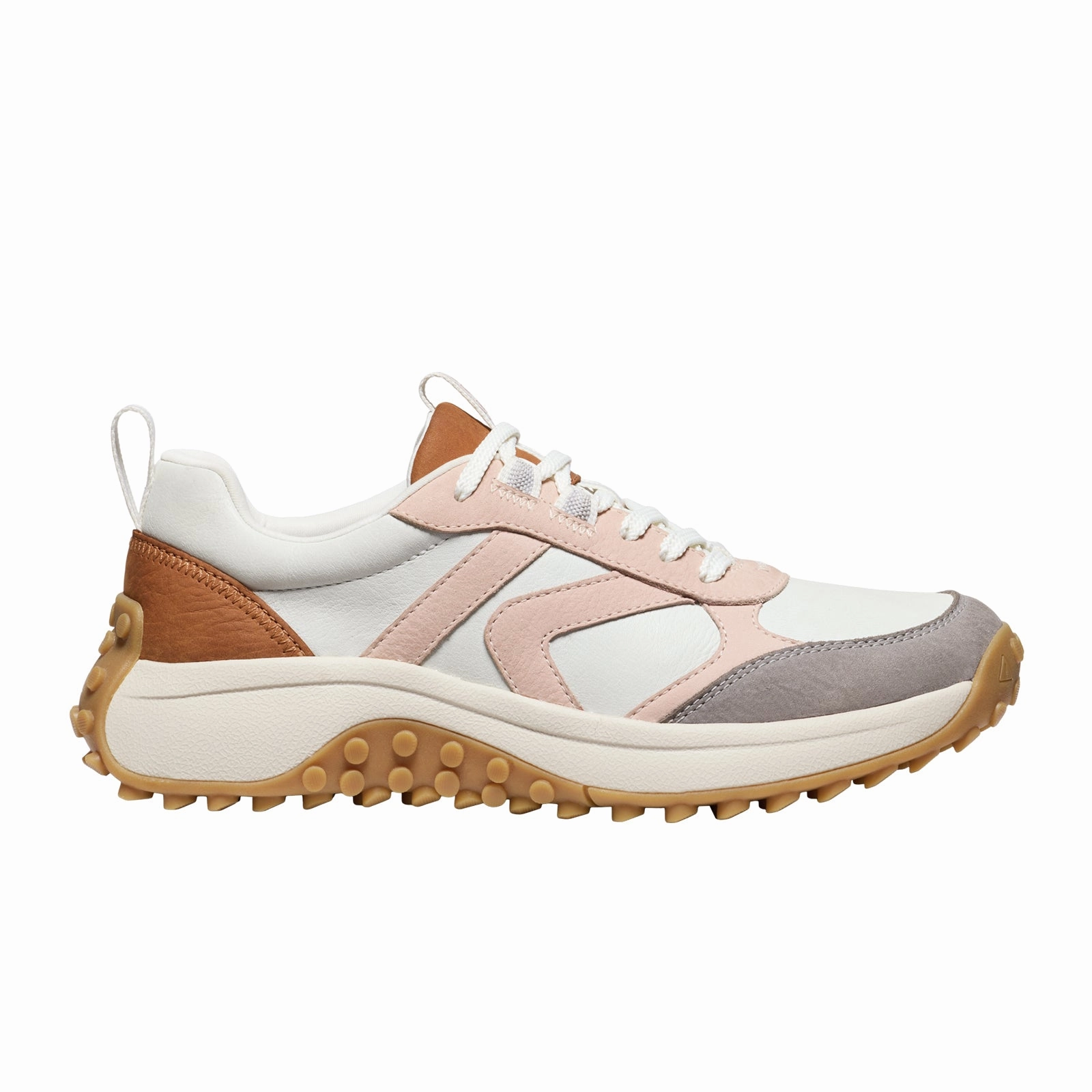 Keen KS86 Sneaker (Women) - Keen Maple/Cameo Rose Leather Trail Running Shoes Beginner