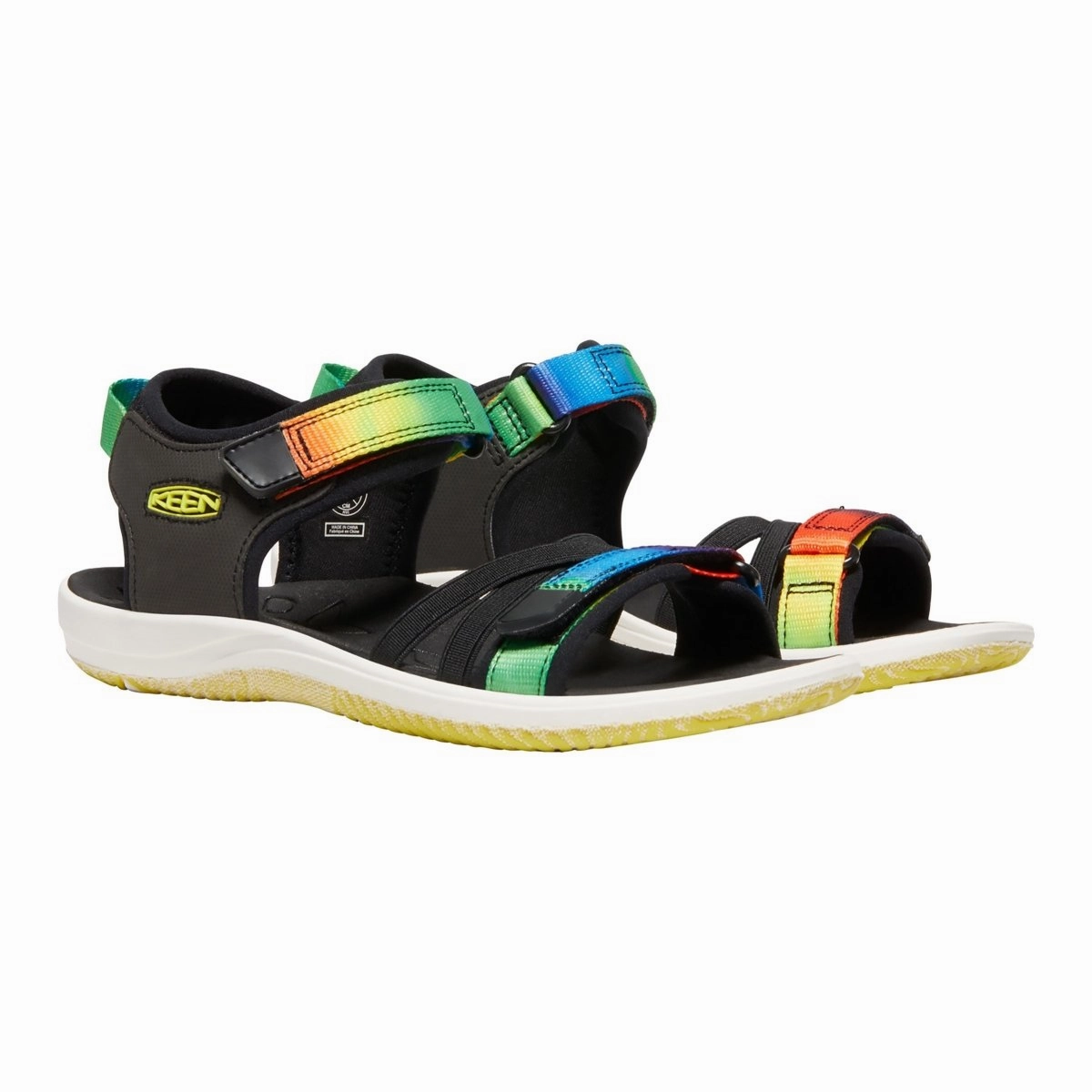 Keen PS (Preschool) Verano Black/Tie Dye Flat Powerlifting Shoes