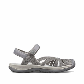 Golf KEEN Women's Rose Waterproof Sandal in Gargoyle Grey
