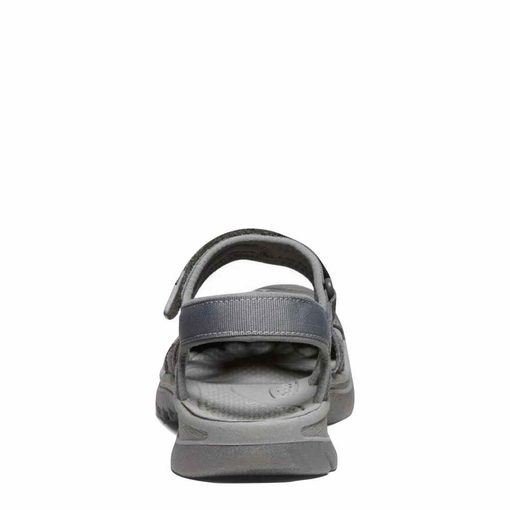 Water Shoes Waterproof KEEN Women's Rose Waterproof Sandal in Gargoyle Grey