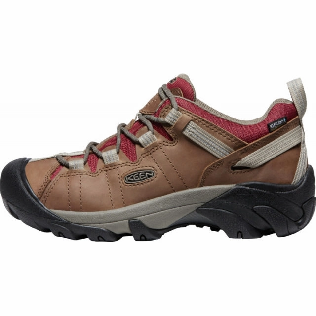 Keen Women's Targhee II Waterproof Sypes Low Leather B-dry Waterproof Hiking