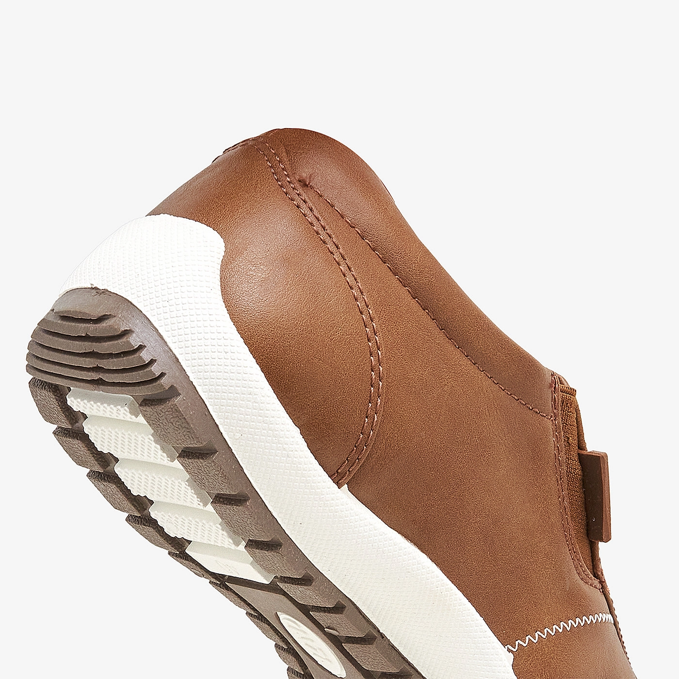 8053 Leather Platform Casual Shoes Men's Casual Slip-Ons