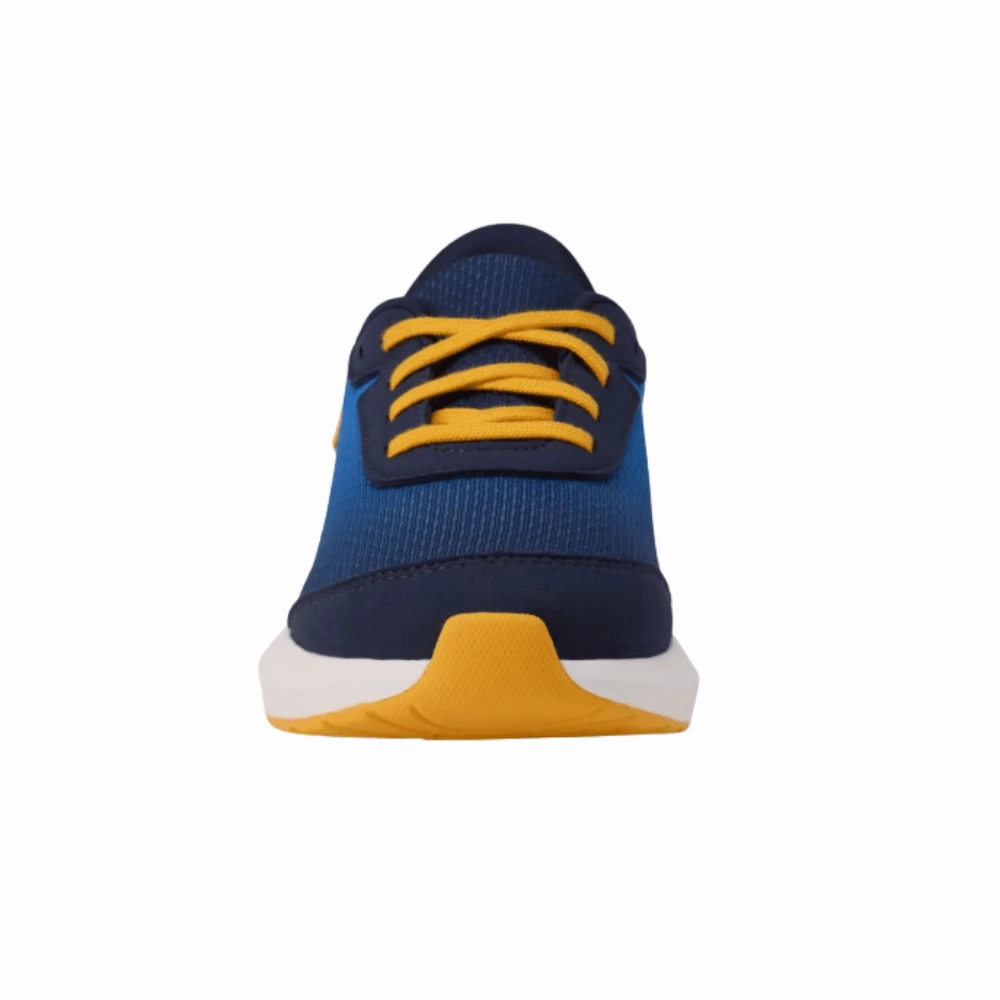 The Best Running Sneakers Kizik Kids Athens 2 Hand's Free Unisex Sneaker - Super Sonic/Naval Academy