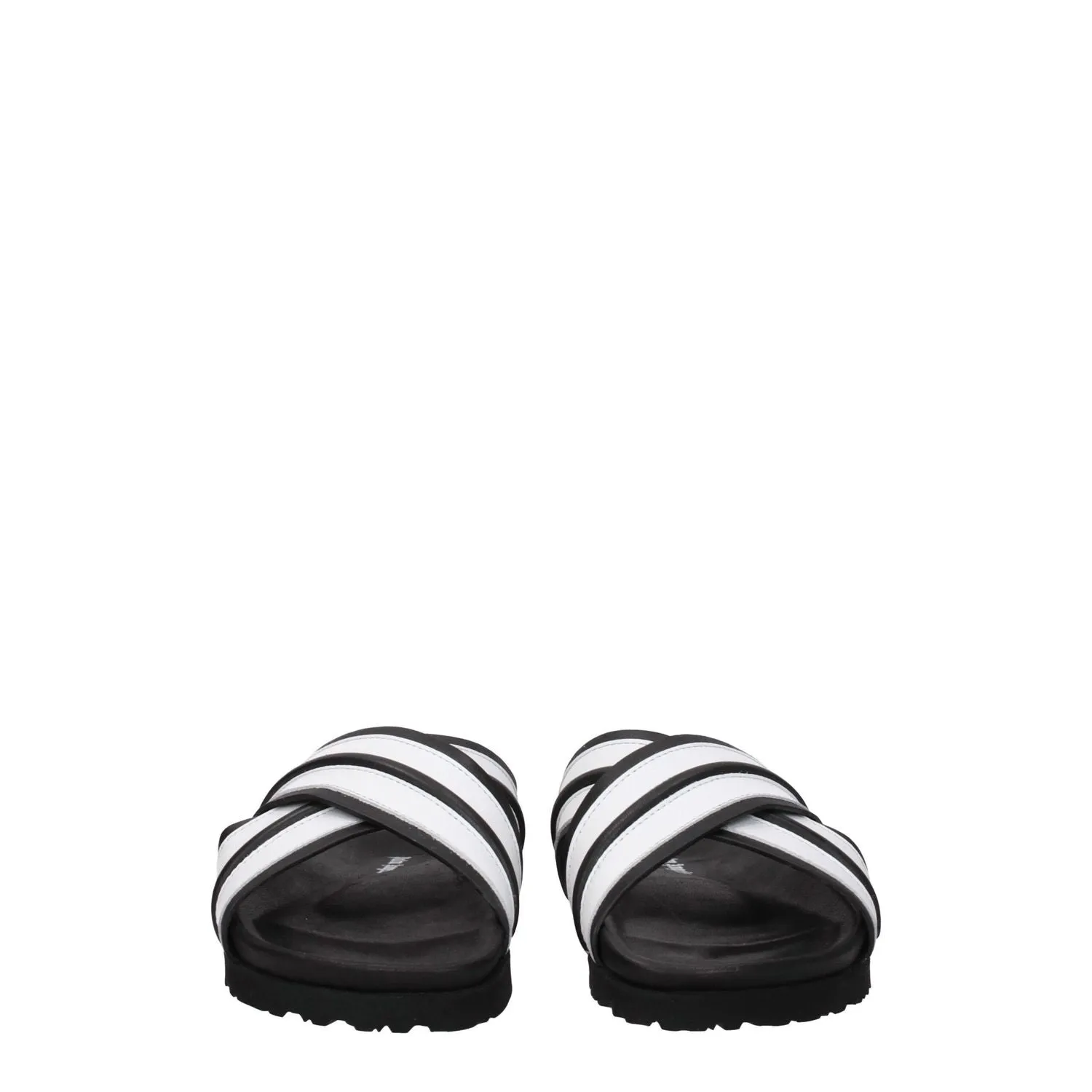 Best Shoes For Nurses Palm Angels White Leather Slippers