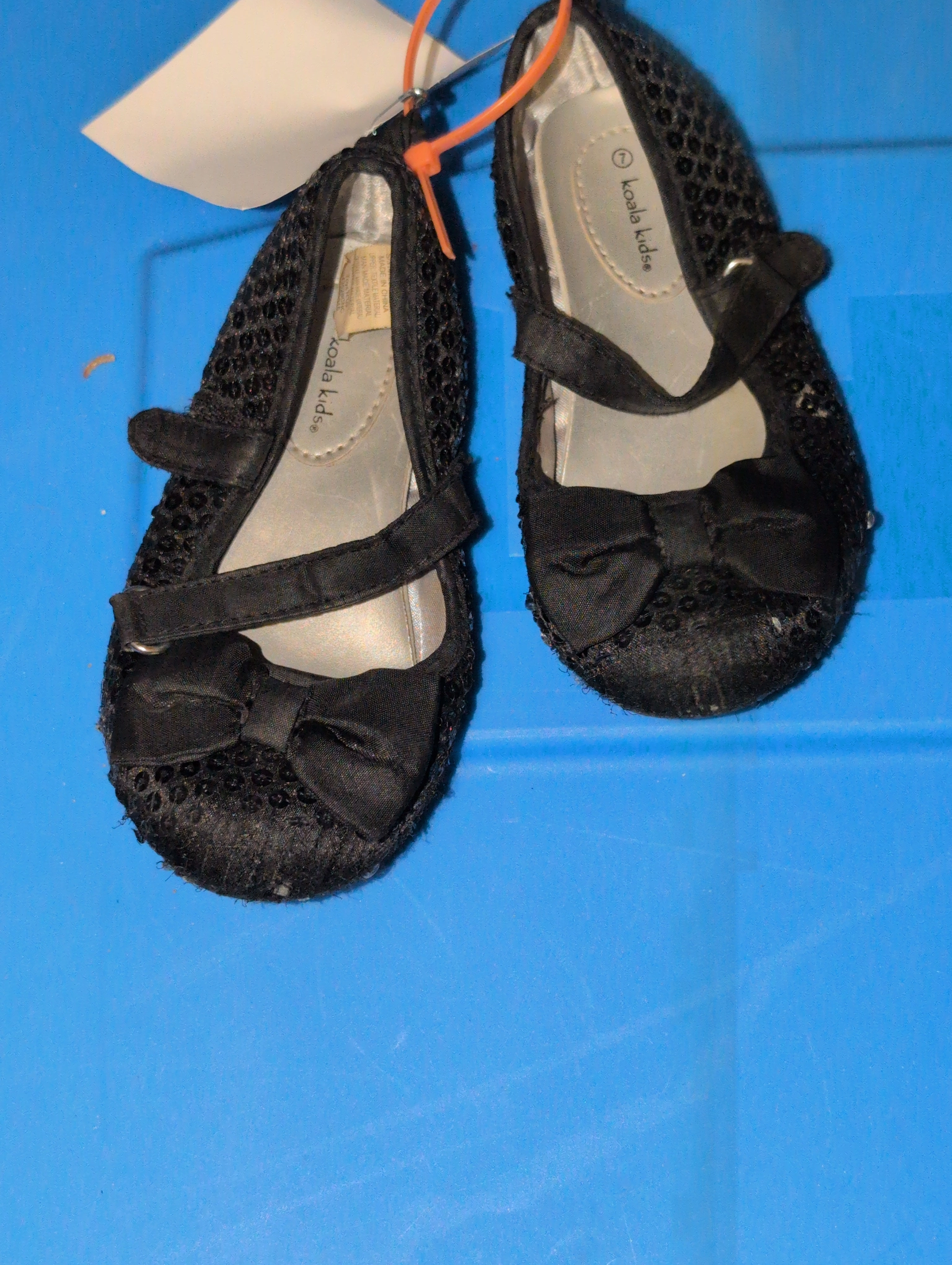 Koala kids dress shoe Black sequins - Shoes:           7 (Toddler) Climbing Shoe Resole Denver