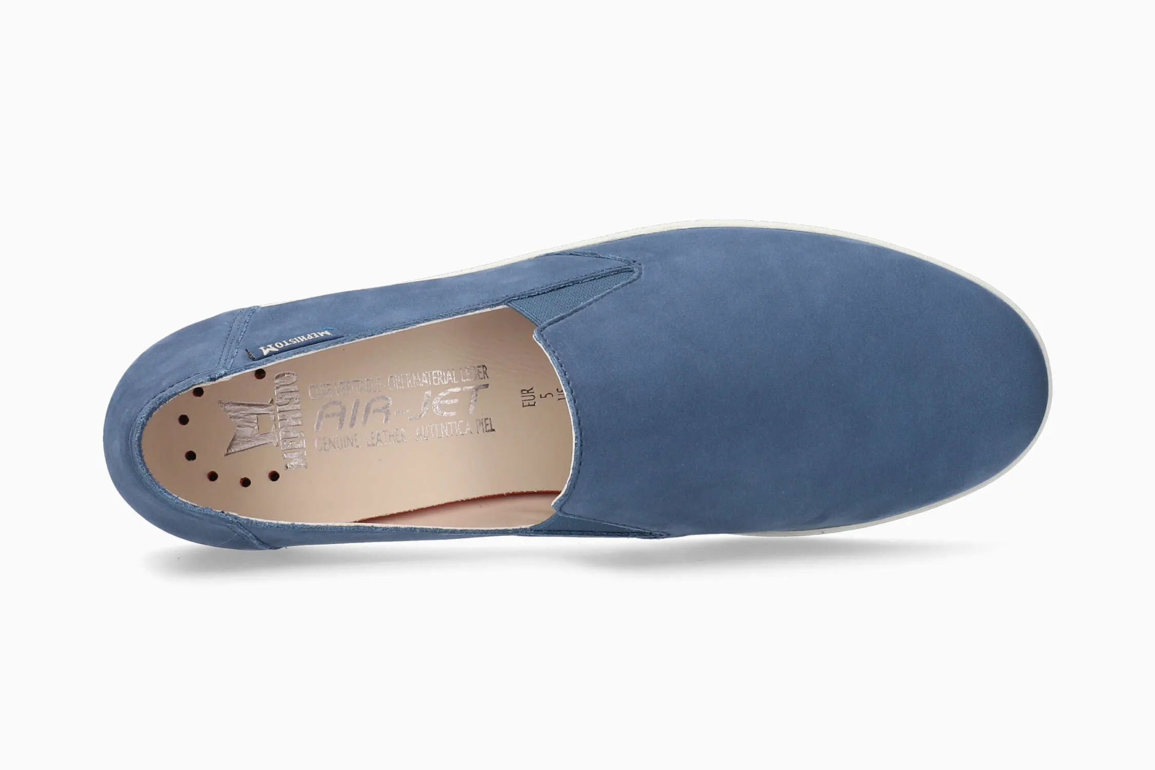 Flat Shoes With Holes Korie - Denim