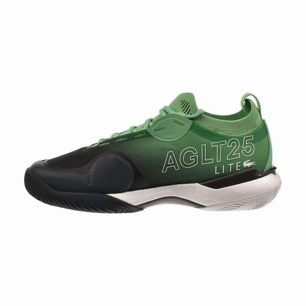 Lacoste AG-LT25 Lite 125 SMA Men's Shoes Green/Dk Green 749sma0092-ag9 Casual Shoes With Jeans