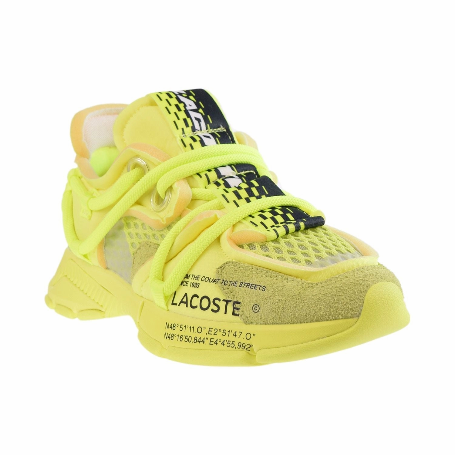 Adidas Anthony Edwards 1 Mid Basketball Shoes Lacoste L003 Active Runway 123 1 SMA Men's Shoes Yellow