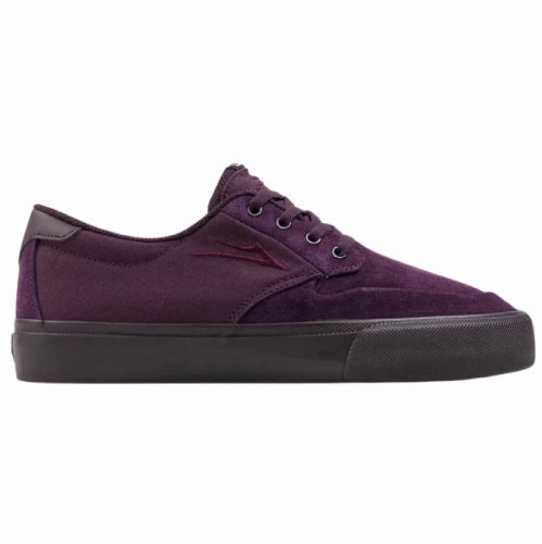 Lakai Riley 3 Skate Shoe - Black Cherry Mesh Skate Shoes