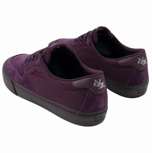 Workwear Skate Shoes Lakai Riley 3 Skate Shoe - Black Cherry