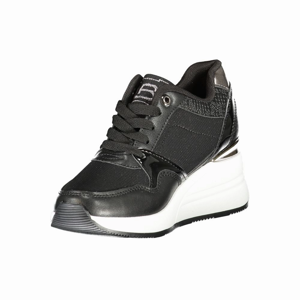 Laura Biagiotti Black Synthetic Women Sneaker D S W Sneakers
