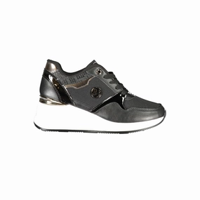Laura Biagiotti Black Synthetic Women Sneaker Sneakers And Apparel