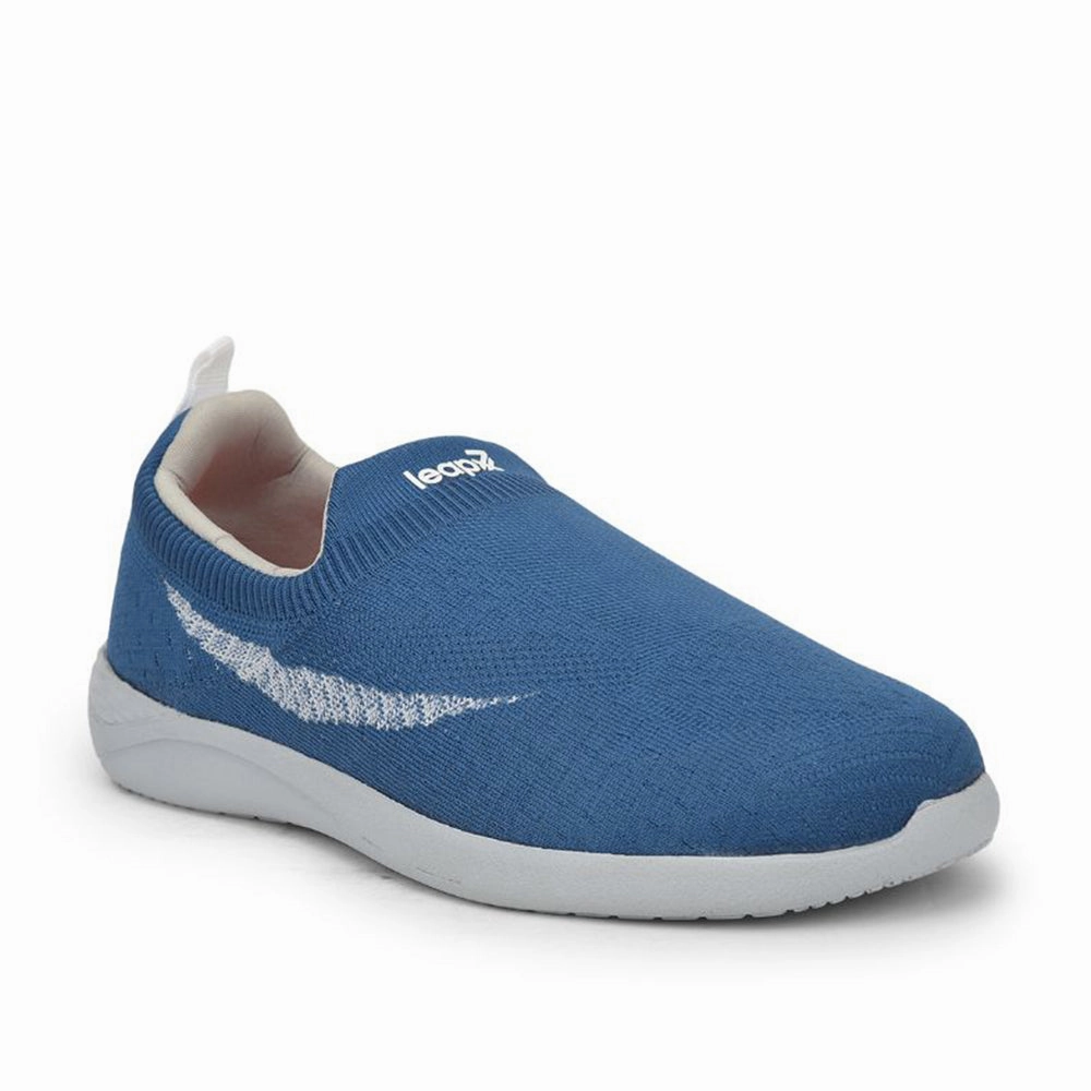 New Casual Shoes Style Leap7x Casual S. Blue Non Lacing Shoes For Men RORY-10 By Liberty