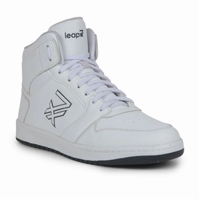 Leap7x Casual White Lacing Sneakers For Men JAXEN-2E By Liberty Waffle One Casual Shoes