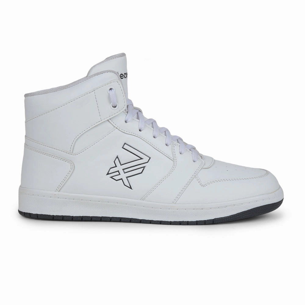 Leap7x Casual White Lacing Sneakers For Men JAXEN-2E By Liberty Nike Air Flight Huarache Casual Shoes