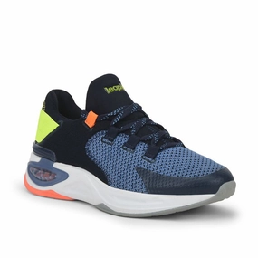 Leap7x Lacing Navy Blue Casual Shoes For Men SIGMA-1E By Liberty Casual Shoes For Tall