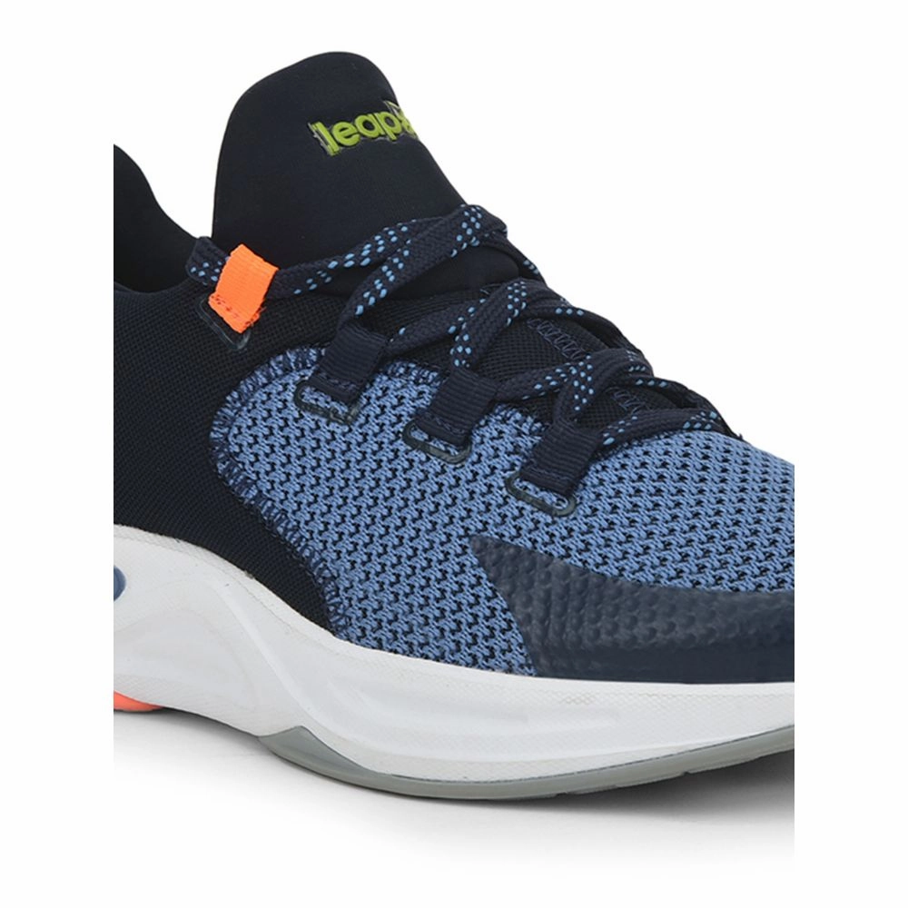 Leap7x Lacing Navy Blue Casual Shoes For Men SIGMA-1E By Liberty Nike Air Zoom Spiridon Cage 2 Casual Shoes