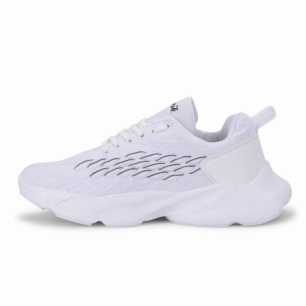 Leap7x Lacing White Casual Shoes For Men SAMUEL-1E By Liberty Dc Graffik Casual Low Top Skate Shoe Sneaker