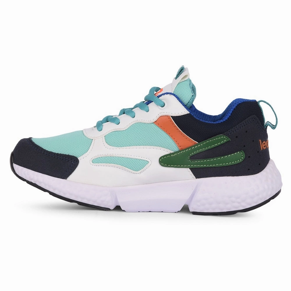 Outdoor Walking Leap7x Sports Lacing Shoe For Kids (R.Blue) CARRY-03 By Liberty