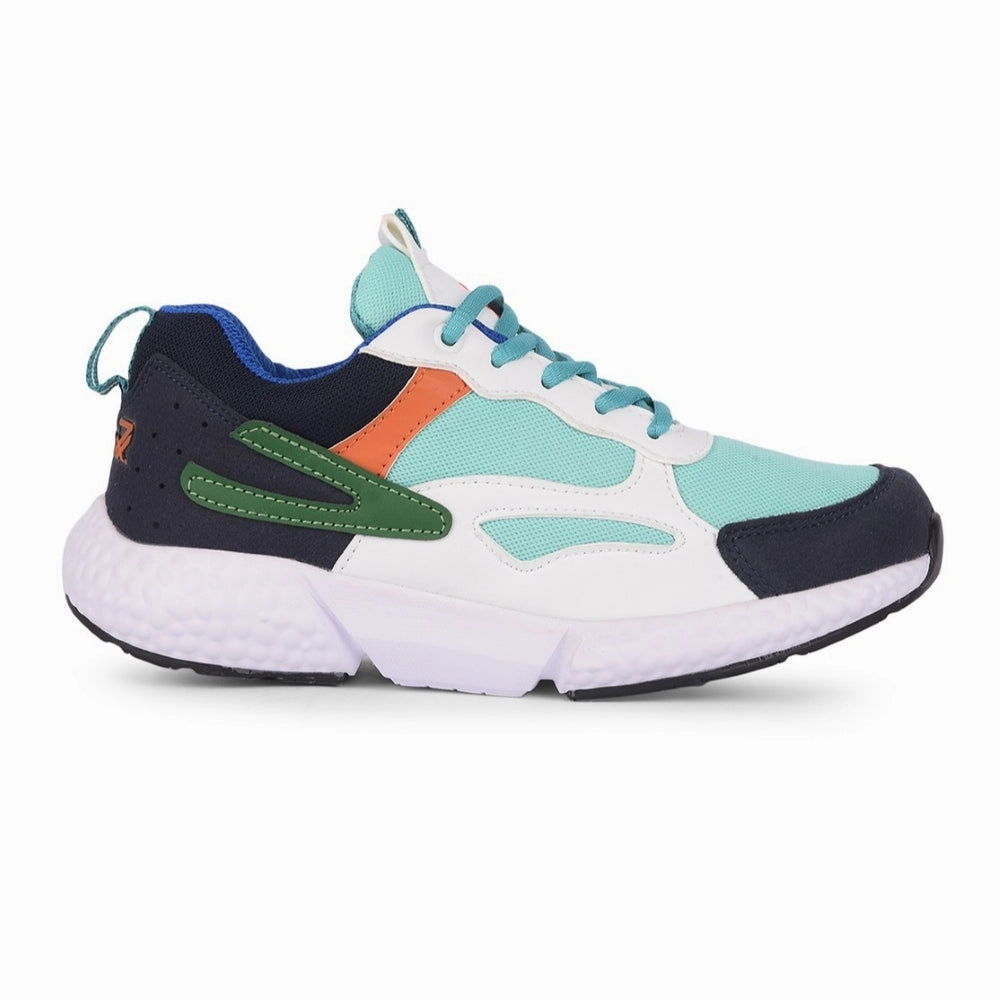 Comfortable Pretty Walking Leap7x Sports Lacing Shoe For Kids (R.Blue) CARRY-03 By Liberty