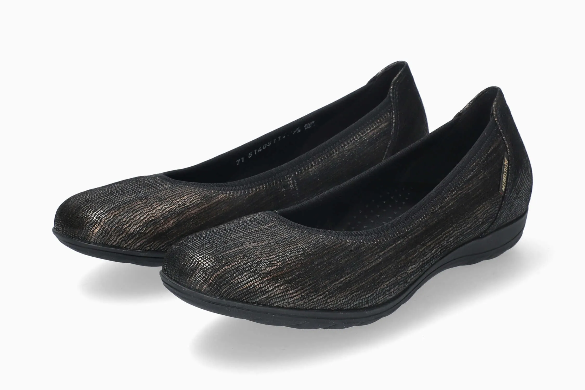 Flat Shoes With Skirts Emilie - Bronze