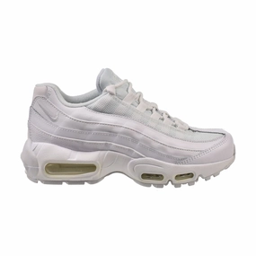 Nike Air Max 95 Recraft (GS) Big Kids' Shoes Triple White High Arches Running Shoes
