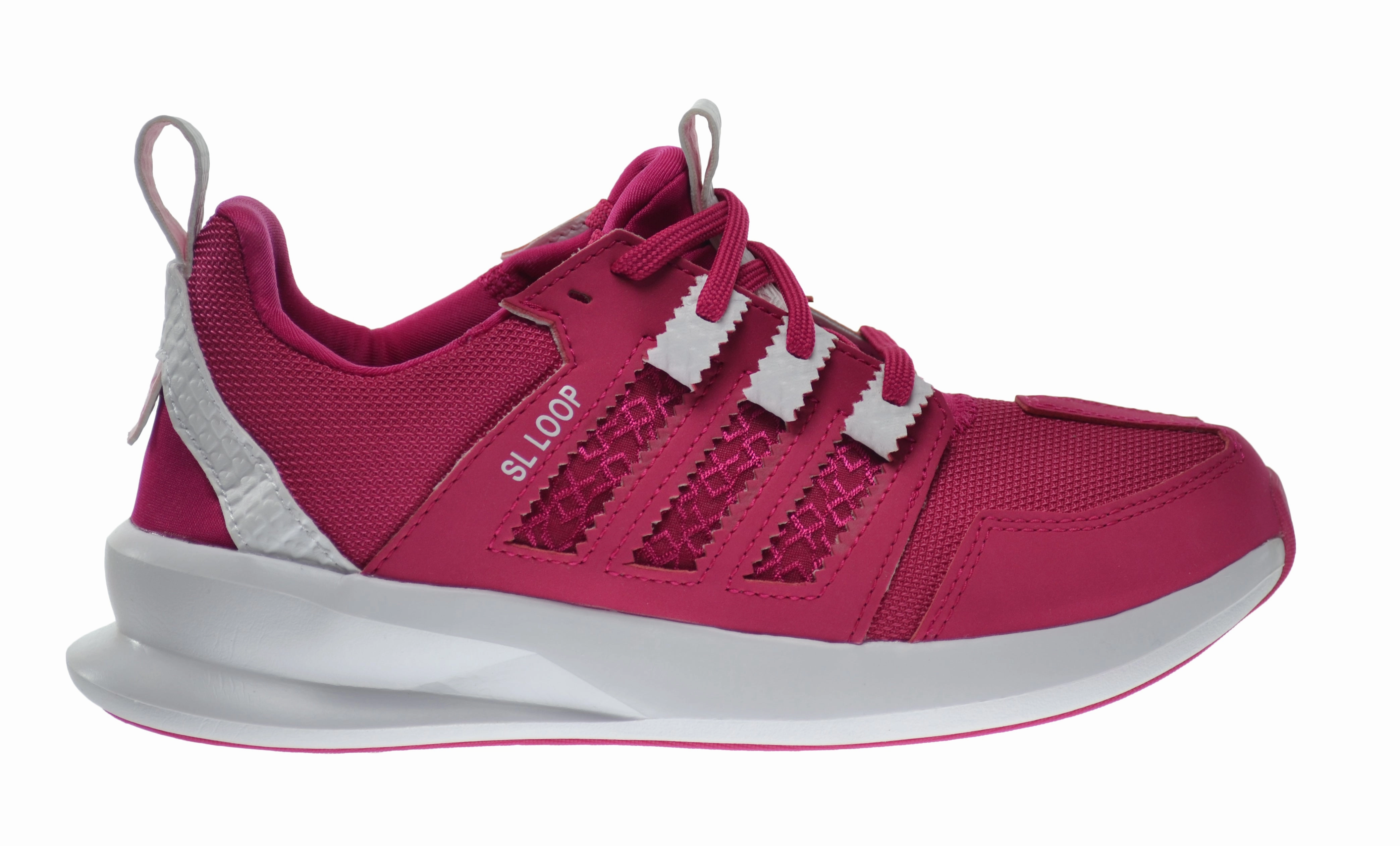 Adidas SL Loop Runner J Big Kids Shoes Bold Pink/Running White Ftw Best Ultra Trail Running Shoes