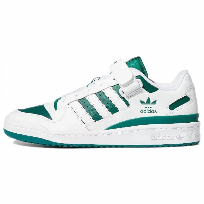 Adidas Forum Low White Collegiate Green Sneakers shoes GY8556 Adidas Fastest Running Shoe