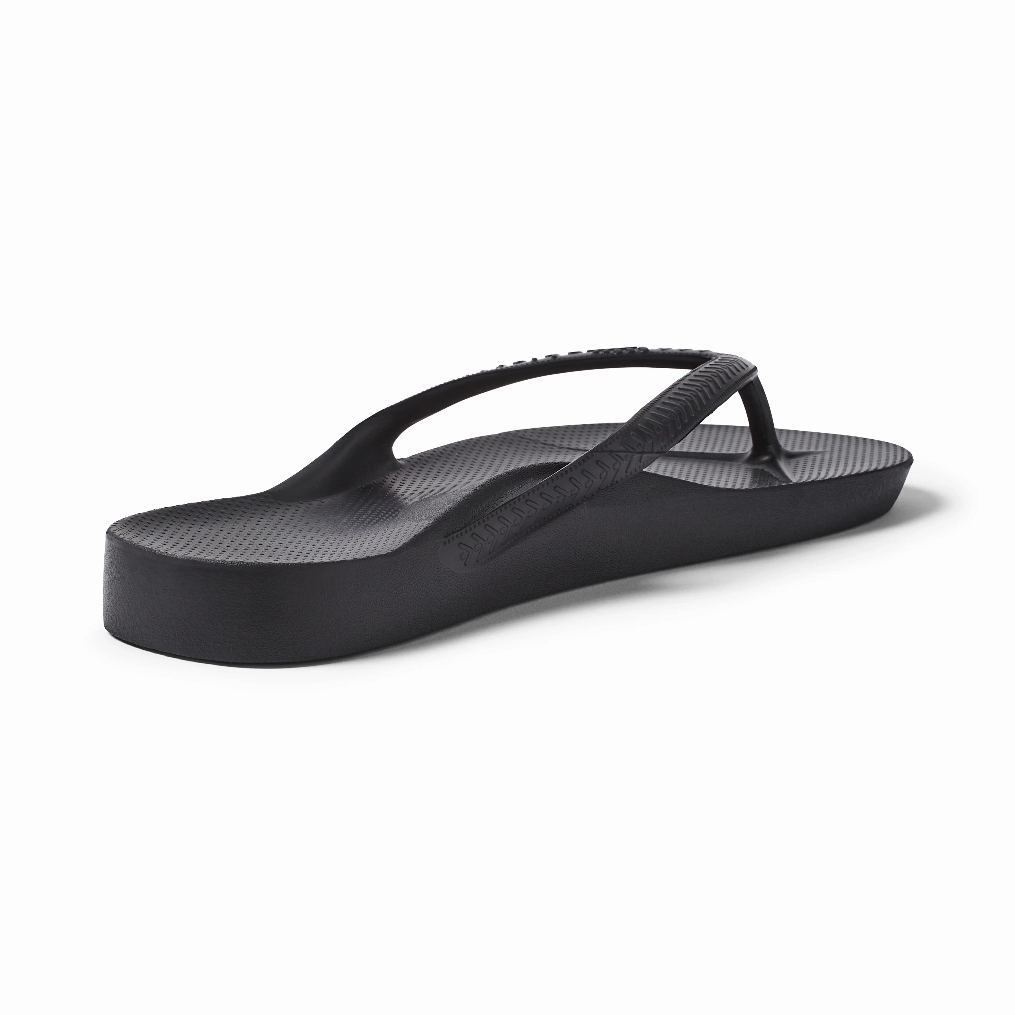Arch Support Flip Flops - Classic - Black Flip Flops In Hawaii