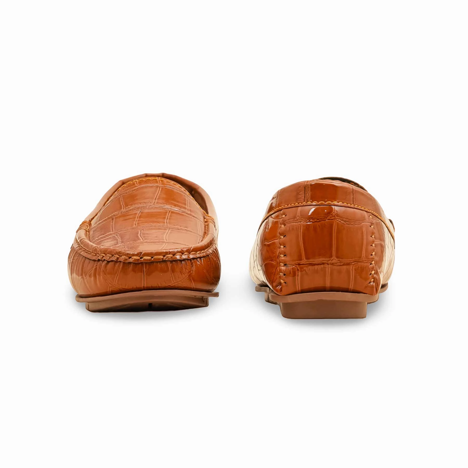 Tan Moccasin For Women WN4507 Cushioned Casual Shoes