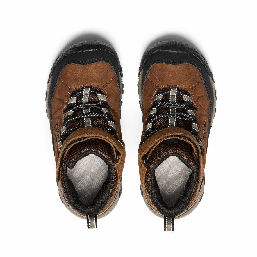 Little Kids' Targhee IV Waterproof Hiking Boot  |  Bison/Brindle Hiking Shoes Australia