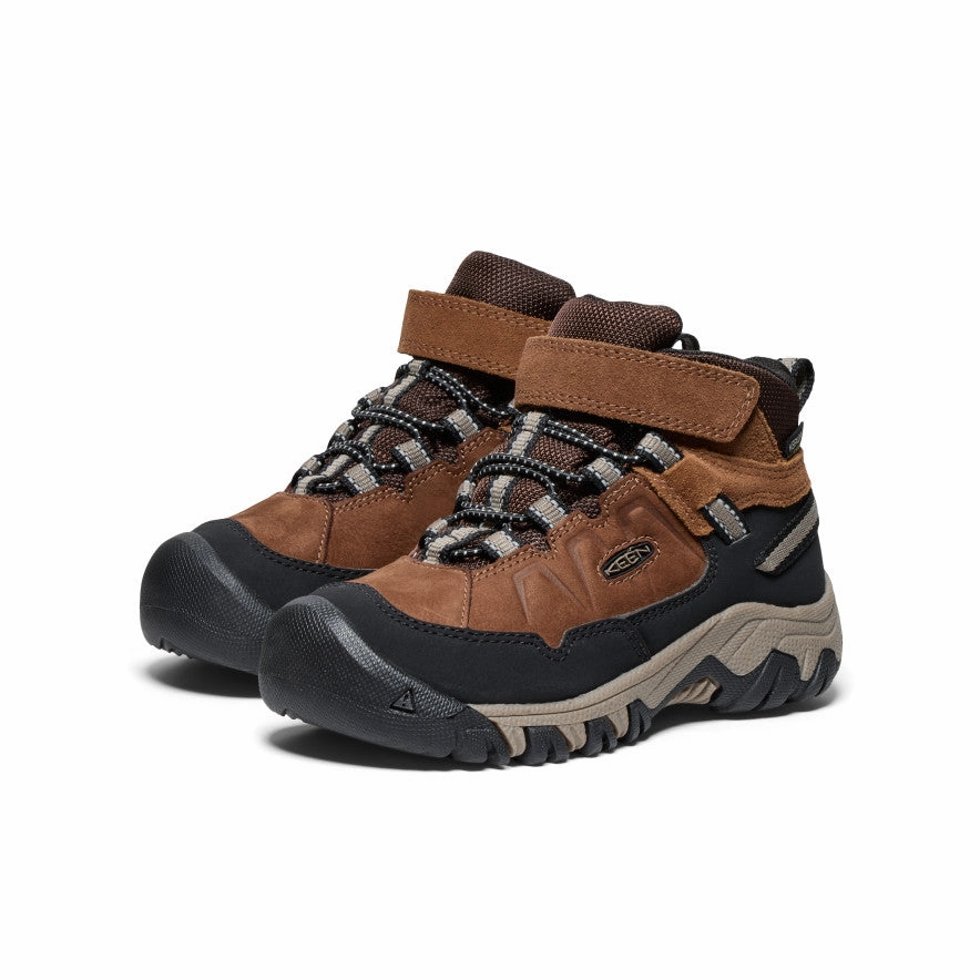 Hiking Shoes Price Philippines Little Kids' Targhee IV Waterproof Hiking Boot  |  Bison/Brindle