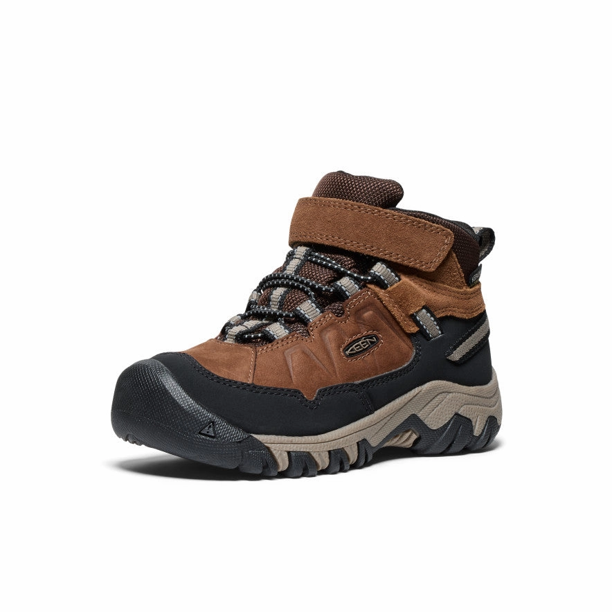 Little Kids' Targhee IV Waterproof Hiking Boot  |  Bison/Brindle Hiking Shoes Hobart