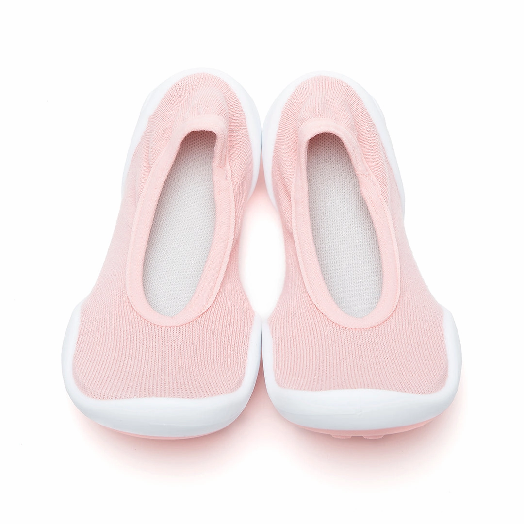 Little Kids Size Flat - Pastel Pink Walking Shoes For People With Flat Feet