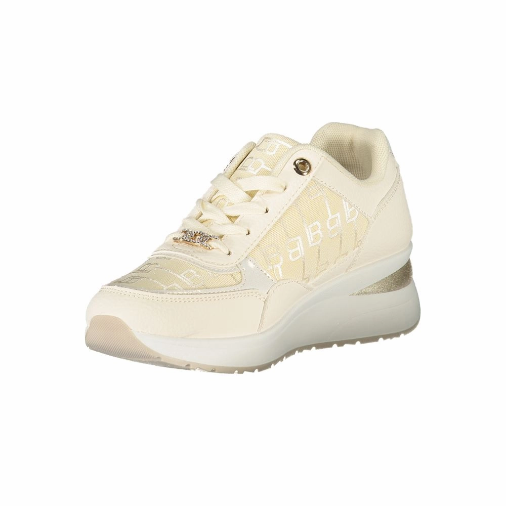 Laura Biagiotti White Polyester Women Sneaker Sneakers For Sale Online